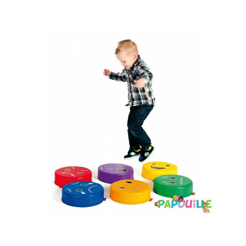 Lot de 6 coussins émotions