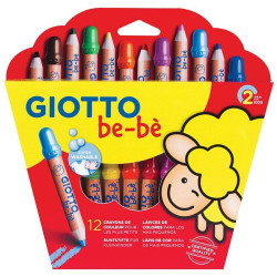 Etui 12 crayons maxi giotto bebe