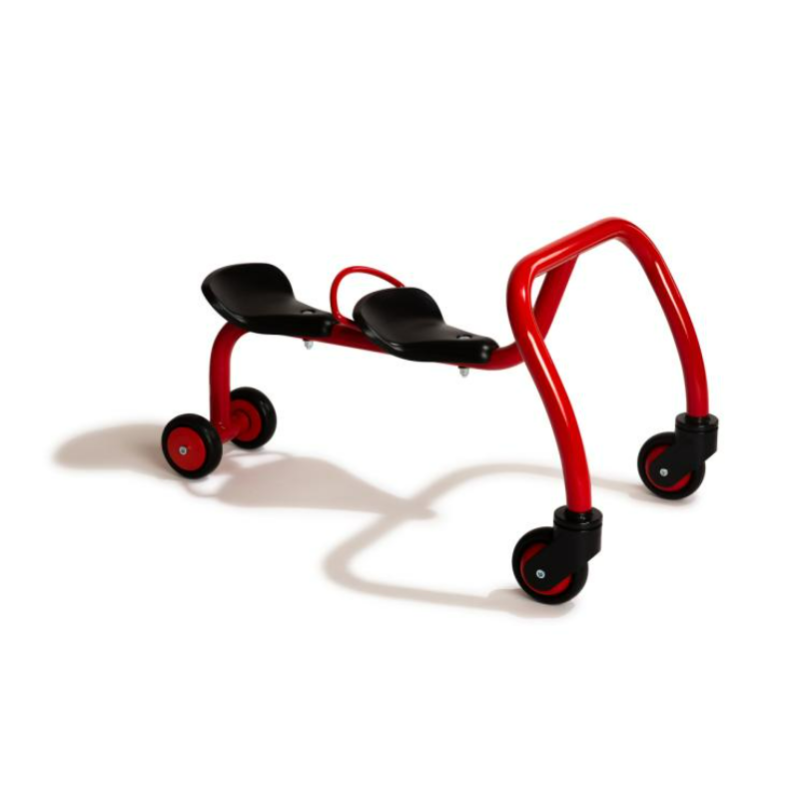 Porteur tandem 2 à 4 ans sans guidon
