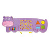 Tableau de motricité mural hippopotame