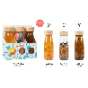Pack de 3 bouteilles sensorielles : Float curcuma, sienne et brun