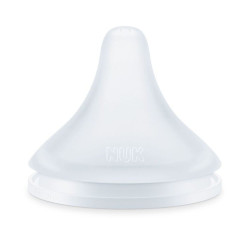 2 tétines NUK en silicone taille S - 0m+