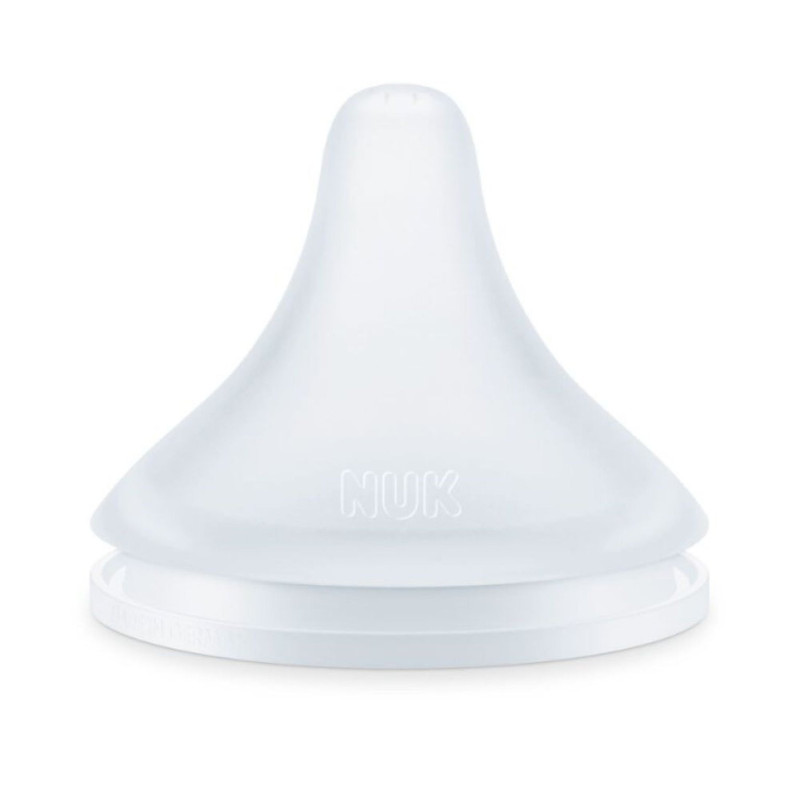 2 tétines NUK en silicone taille S - 0m+