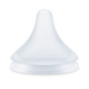 2 tétines NUK en silicone taille S - 0m+