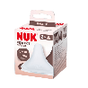 2 tétines NUK en silicone taille S - 0m+