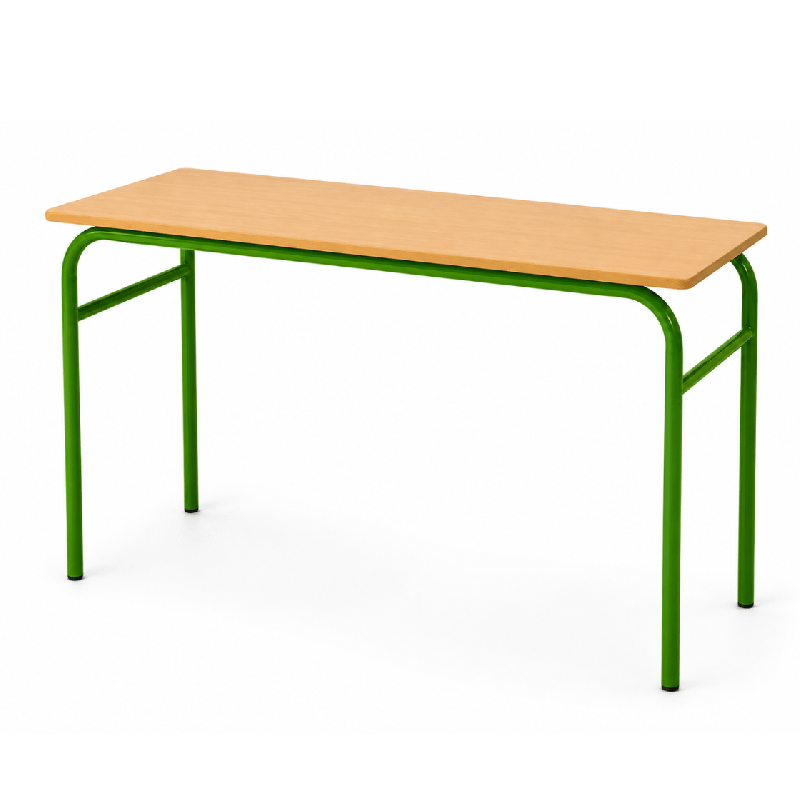 Table scolaire 130 x 50 cm - H64 cm T4