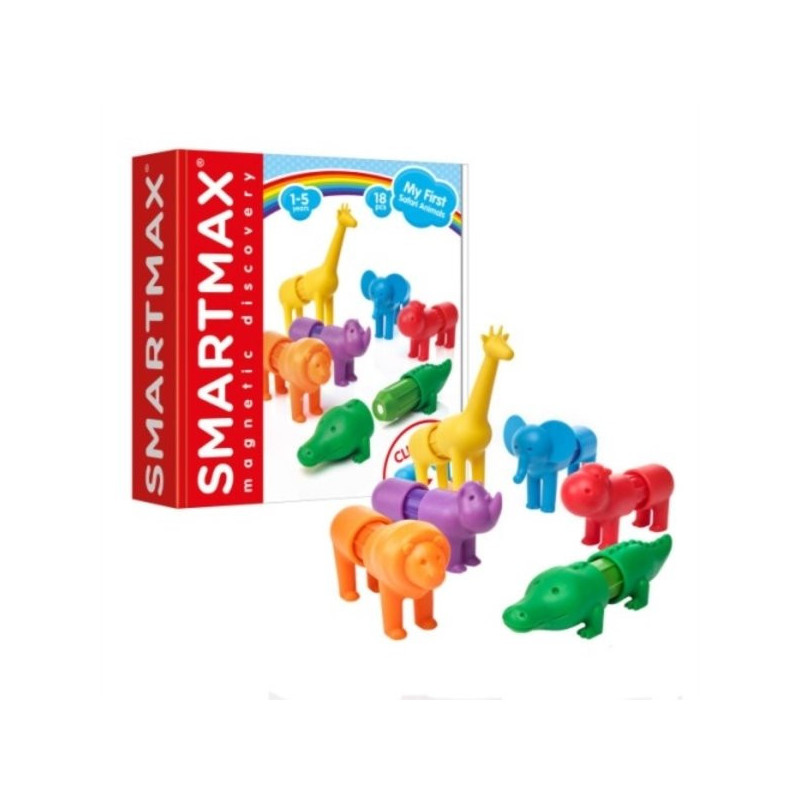 Mes 6 animaux safari magnétiques