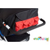 Poussette quadruple 4 places multiple compacte et légère