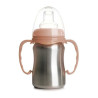 tasse Inox avec anse bec souple silicone