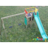 Parcours pour crèche en mousse avec tapis