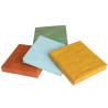4 coussins carrés de couleur en liège