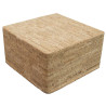 Lot de 2 poufs carré en liège