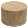 Lot de 2 poufs rond en liège