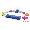 Camion de coussins bleu