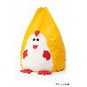 Pouf jaune poussin
