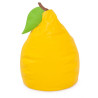 Pouf jaune poire