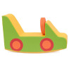 Voiture à bascule en mousse