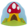 Petit tapis mural champignons