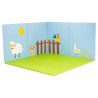 Grand tapis mural la ferme