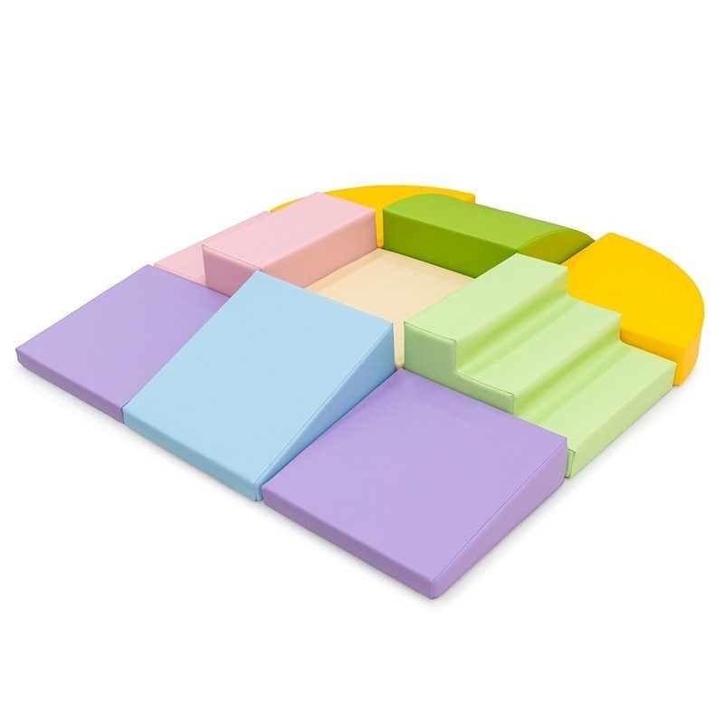 Parcours pour crèche en mousse modulable