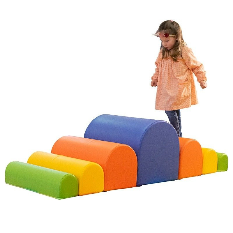 Parcours de Motricité - Pont de Rouleaux 7 Pièces