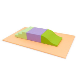 Parcours de Motricité 3 pièces avec tapis Sécuritis