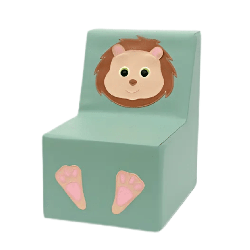 Fauteuil écureuil en mousse
