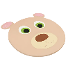 Tapis en mousse - Ours