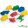 Véhicules en plastique 9 cm 36 unités
