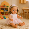 Poupée blonde avec tenue - 38 cm