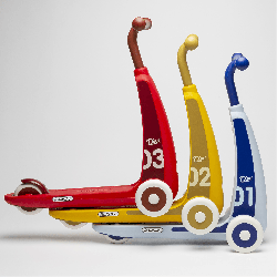 Trottinette Dino Rouge - Italtrike