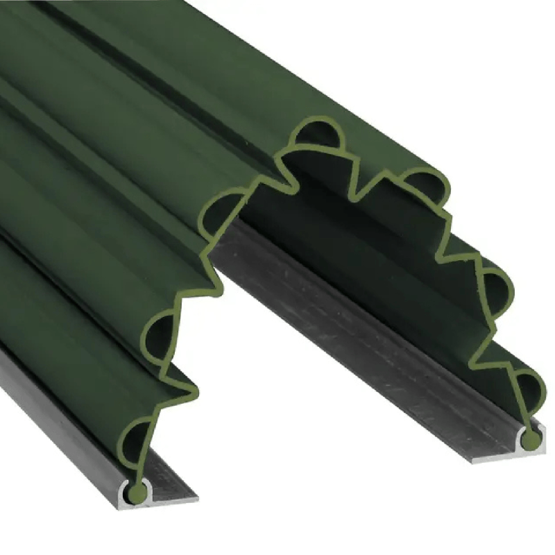 Anti pince-doigts Garomin rail + vis + ADH - Vert
