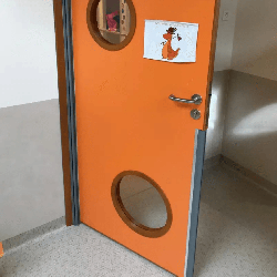 Anti pince-doigts Garomin 1 soufflet 1400 mm - Vert