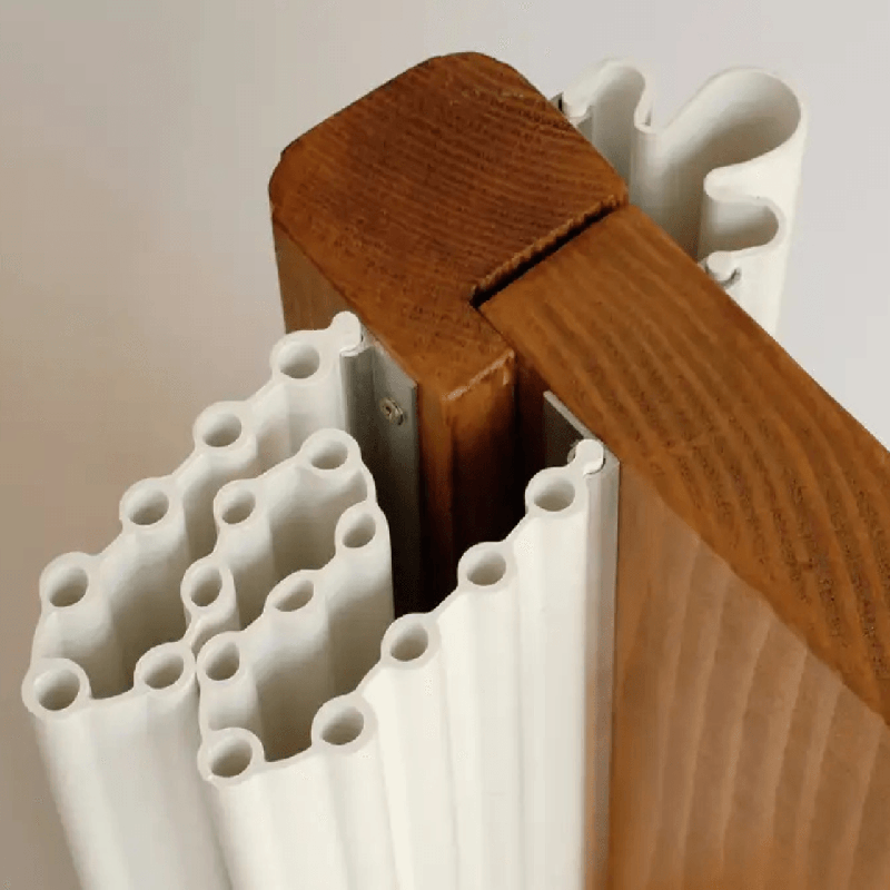 Kit anti pince-doigts 17 soufflets + 3 soufflets - 2050mm - Vert