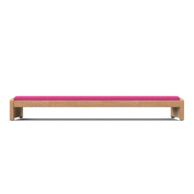 Banc scolaire sans dossier naturel wkc tc