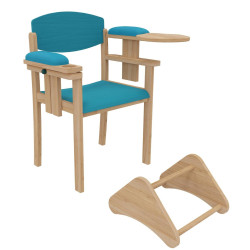Chaise nounou bois