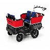 Poussette chariot quadruple kiddy bus tortue 4 places
