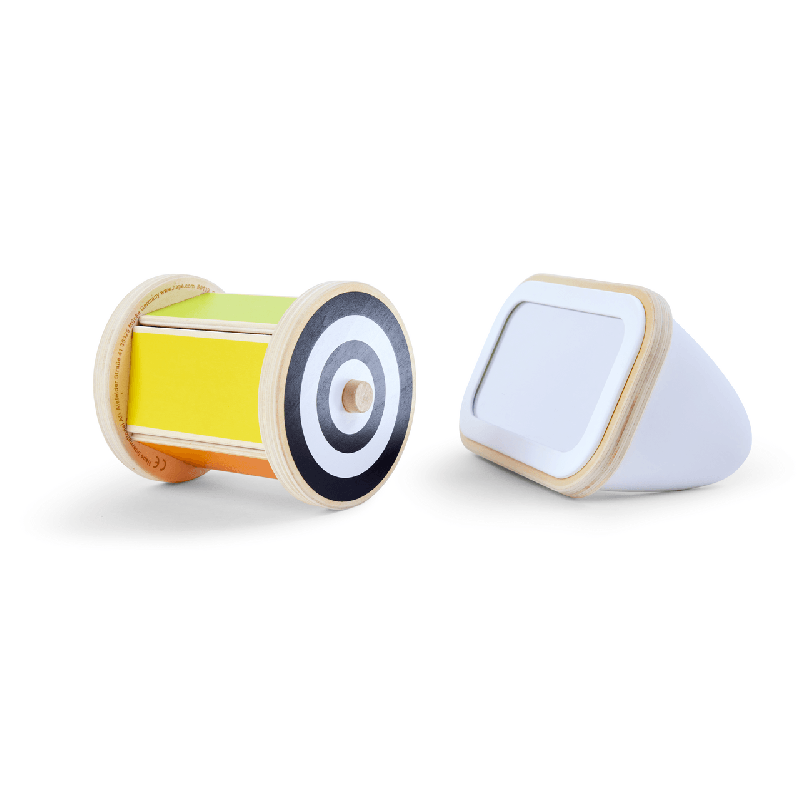Tambour rotatif avec miroir Montessori