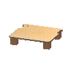 Repose pieds en bois - TC-T2