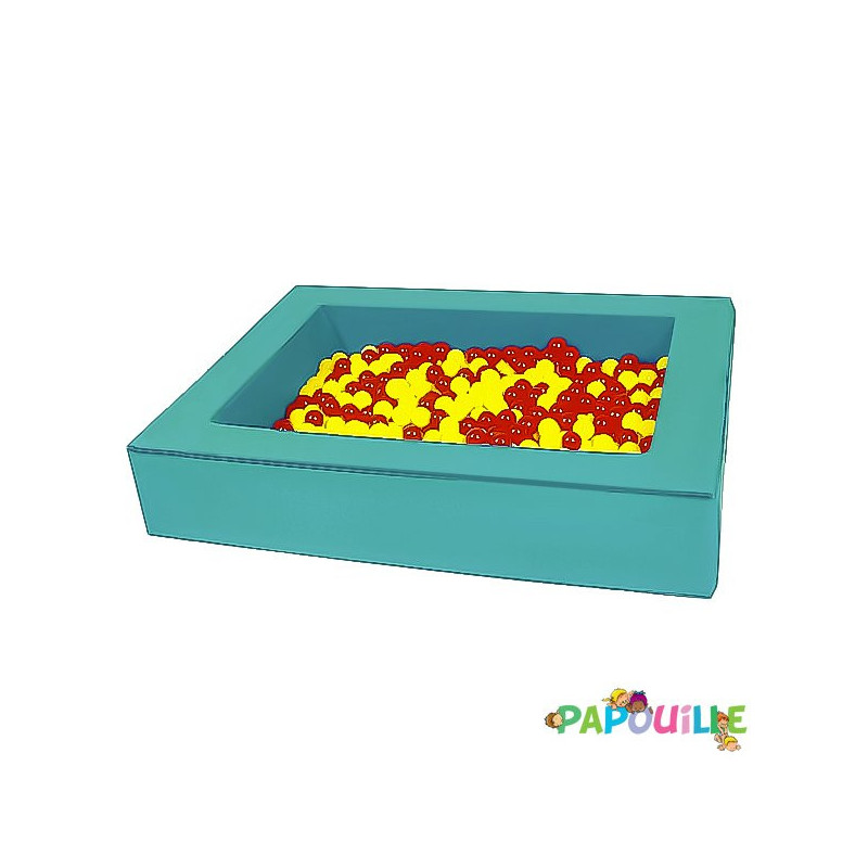 Piscine à balles en mousse revêtement pvc little