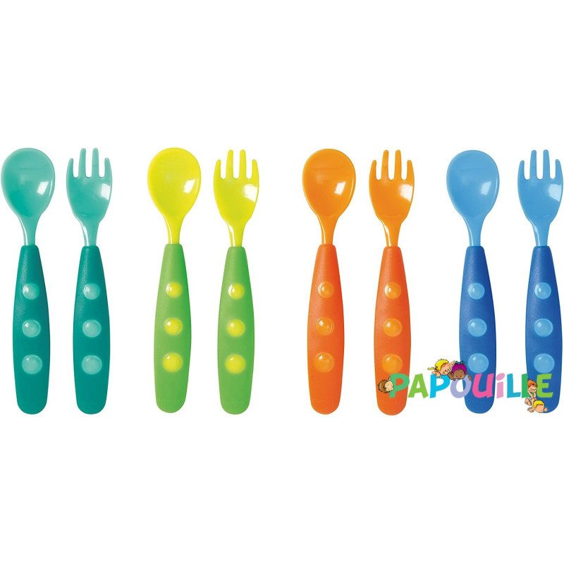 Set de 8 couverts d'apprentissage