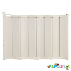 Barrière de sécurité enfant accordéon guard me blanc
