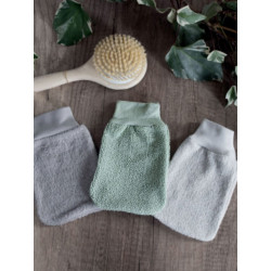 Gant de toilette enfant eponge avec poignet