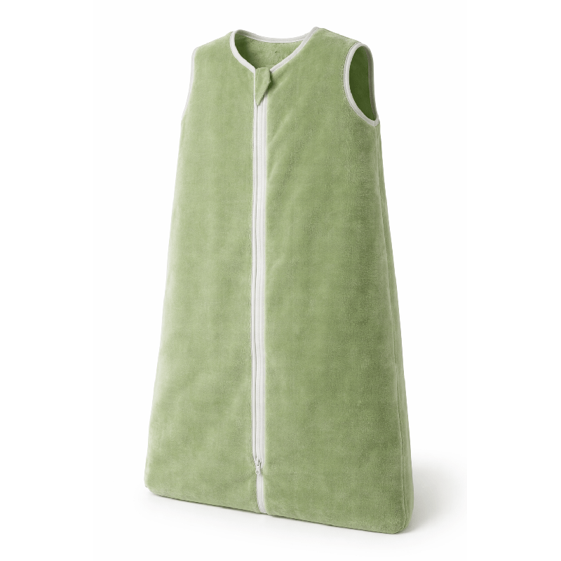 Turbulette microfibre sans manche 48 x 90cm vert reglable