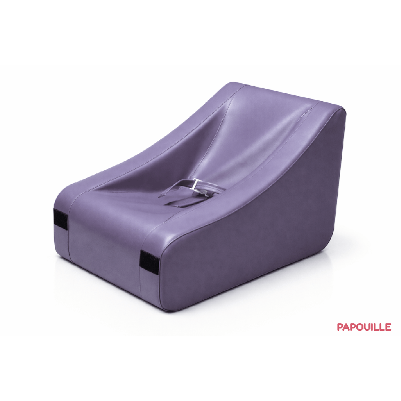 Transat sans armature en mousse pvc avec boudin parme