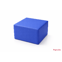 Pouf cube en mousse pvc h.25cm