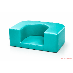 Coin d'assise de sol enfant avec fond en mousse pvc malouine