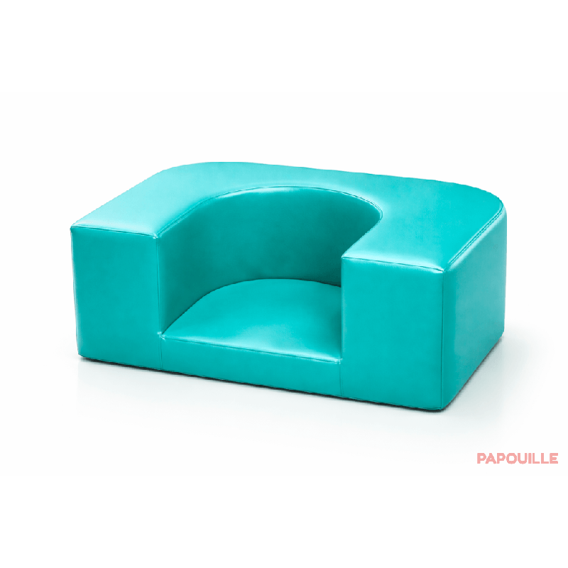 Coin d'assise de sol enfant avec fond en mousse pvc malouine