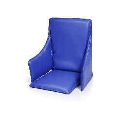 Coussin de chaise confort Bleu