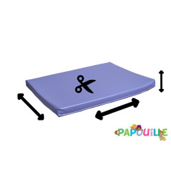 Matelas plat ep 4cm sur mesure